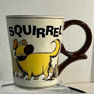 DISNEY Pixar Parks "Up" Dug Dog Kevin Squirrel Mug
